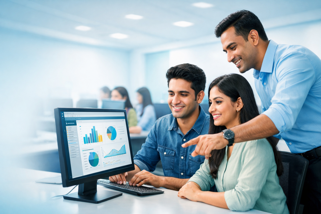 Data Analytics Course in Vadodara with practical training on Excel, Power BI and real-time projects